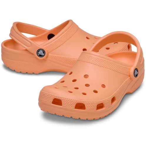 Crocs Unisex-Adult Classic Clog, Electric Sunstone, 8 Women/6 Men — view 2