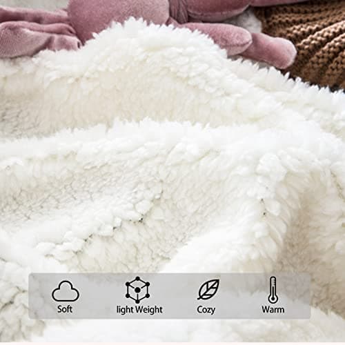insular Warm Baby Sleeping Bag Envelope Winter Kid Sleepsack Footmuff Stroller Knitted Sleep Sack Newborn Knit Wool Swaddling Blanket (Beige) — view 4