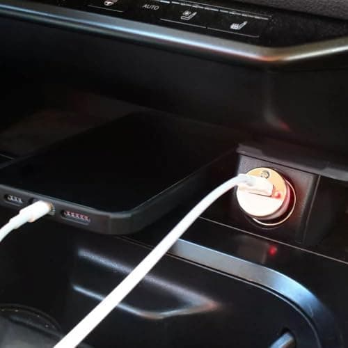 Short USB C Car Carplay Cable, 20 inch USB A to USB C Cable for iPhone 15/16/16E/17E Pro Max,15 16 Plus,Air,iPad 10th Gen,iPad Pro 12.9/11, Air 5th/4th Gen Charger Cord,Phone Car Charging Cord(1.5ft) — view 3