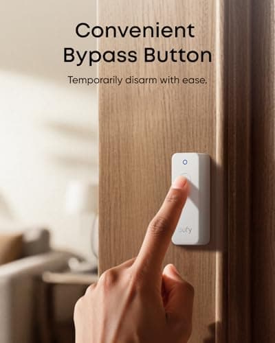 eufy Entry Sensor E20, Dual-Side Detection, Convenient Bypass Button, Extended Battery Life, Long Communication Range, Requires HomeBase 2, 3, Mini, or Pro — view 3