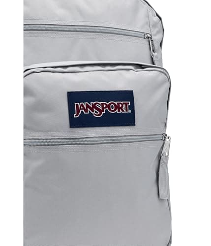 JanSport Laptop Backpack - Computer Bag with 2 Compartments, Ergonomic Shoulder Straps, 15” Laptop Sleeve, Haul Handle - Grounded Grey — view 3