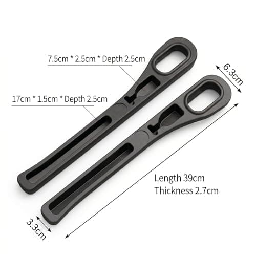 Car Seat Gap Fillers, 2 Pack Anti-Drop Car Seat Gap Filler Organizer, Multifunctional Car Accessory for Storing Phones, Keys, and Coins, Universal Fit for Car SUV Truck Vehicles