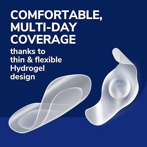 Dr. Scholl’s Blister Cushions Seal & Heal Bandage for Feet, Toes, Heels & Hands, 12 ct - Blister Prevention Pads, Hydrogel Technology Protects from Painful Shoe Pressure & Rubbing, Water-Resistant — view 4