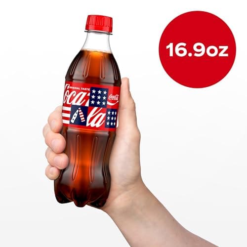 Coca-Cola Soda Soft Drink Bottles, 16.9 fl oz, 6 Pack — view 4