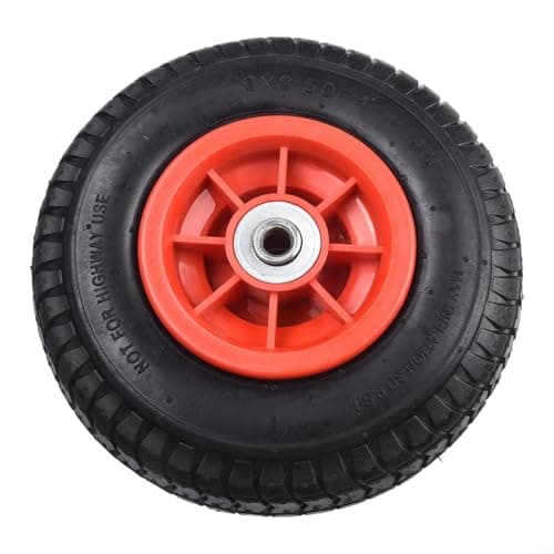 Children's Electric Vehicle Rubber Tire, Pneumatic Wheels for Ride On Cars, Inflatable Replacement Parts for 8-12 Inch Three-Wheeled Motorcycle(1.2cm 9inch)