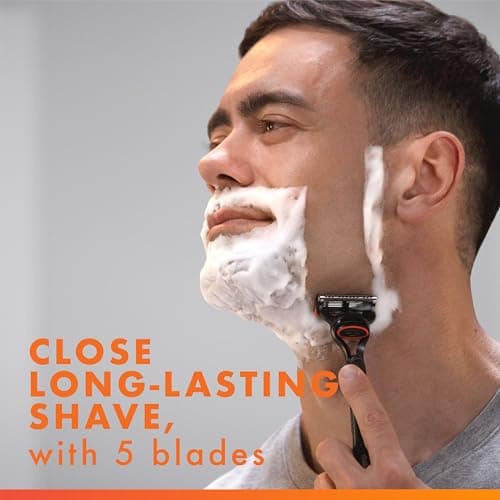 Gillette Fusion5 Mens Razor Blade Refills, 12 Count, Lubrastrip for a More Comfortable Shave — view 4