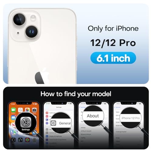 TAURI 4 in 1 for iPhone 12 / iPhone 12 Pro Screen Protector, 3 Pack Tempered Glass Film + 1 Dust Free Easy Installation Tool, Bubble Free Micro-curved Edges HD Screen Protector for iPhone 12