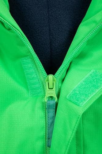 Mountain Warehouse Raptor Kids Ski Jacket, Boys & Girls Snow Coat Green Teen 13-14 Yrs (150-162 cm)