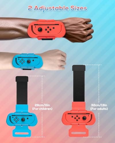 MENEEA 2 Pack Wrist Strap Compatible with Just Dance 2026 2025 2024 2023 — view 2