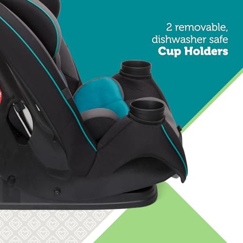 Safety 1st Grow and Go All-in-One Convertible Car Seat, Rear Facing, 5-40 lbs, Forward Facing (30–65 lbs), High Back Booster Seat 40-100 pounds, Vineyard Girl — view 5