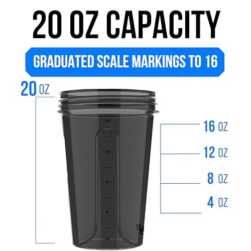 VELOMIX -2 Pack- 20 oz Protein Shaker Bottles for Protein Mixes - 2x Wire Whisk | Leak Proof Shaker Cups for Protein Shakes and Pre Workout | Protein Shaker Bottle Pack (B5) Blue/Black — view 3