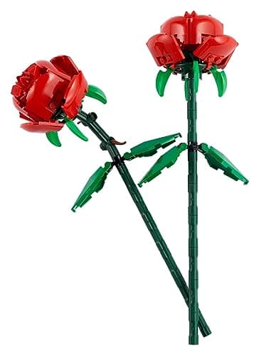 LEGO Roses - Building Toy for Kids, Girls & Boys, Ages 8+ - Artificial, Fake Roses for Home Decor & Display - Gift Idea for Plant & Flower Lovers - 40460 — view 5