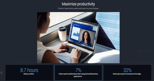 Dell Pro 16 PC16250 Business Laptop(Nextgen Latitude), 16" FHD+ IPS Display, Intel Ultra 7 225U (12 cores, Up to 5.2 GHz), 16GB DDR5 RAM, 512GB SSD, Backlit Keyboard, WiFi 6E, Win 11 Pro — view 5