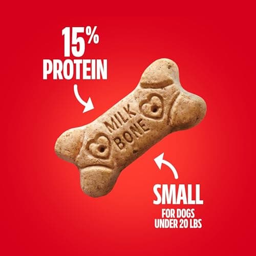 Milk-Bone Crunchy Small Dog Treats, 24 Oz. Boxes, Original Beef Flavor (Pack of 12) — view 2