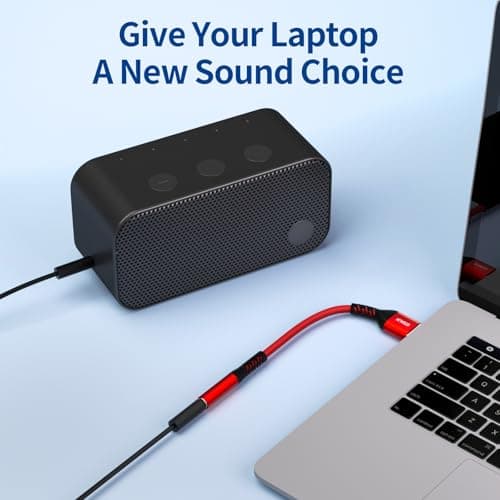 USB to 3.5mm Jack Audio Adapter (2-Pack), External Sound Card Converter，STSAUX USB-A to 3.5mm TRRS 4-Pole Mic Female with PC Windows, Laptop, Mac, Desktops, Linux, Plug and Play No Drivers Needed — view 3