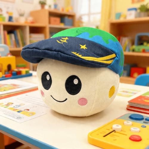 PYBHMYTR Artemis 2 Rise Plush Toys, Artemis II Moon Mission Plushies with Embroidered Hat, Collectible Rise Stuffed Animals for Fans (Rise Plush) — view 3