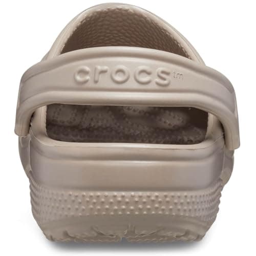 Crocs Unisex-Adult Classic Clog, Clogs for Women and Men, Taupe, 10 Women/8 Men — view 5