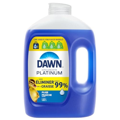 Dawn Platinum Refill Jug Dish Soap Fresh Rain, 1.52L