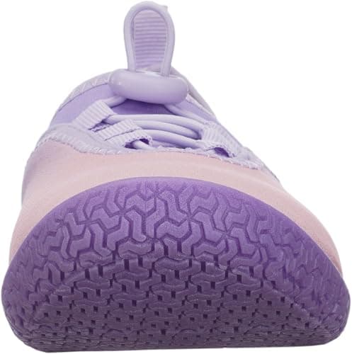 WHITIN Womens Water Shoes Barefoot Aqua Socks Size 7 Swim Beach Surfing Jogging Walking Boat Sand Kayaking Waterpark Surfing Travel Quick Dry Female Flat Purple — view 2