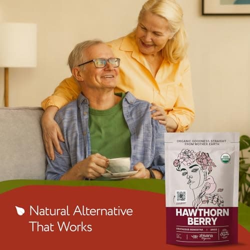 Hawthorn Berry Tea Organic (16 oz) – Support Heart Health, Pressure Balance — view 4