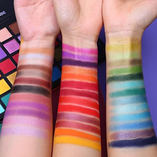 UCANBE Spotlight Eyeshadow Palette Professional 40 Color Eye Shadow Matte Shimmer Makeup Pallet Highly Pigmented Colorful Powder Long Lasting Waterproof Eye Shadow — view 3