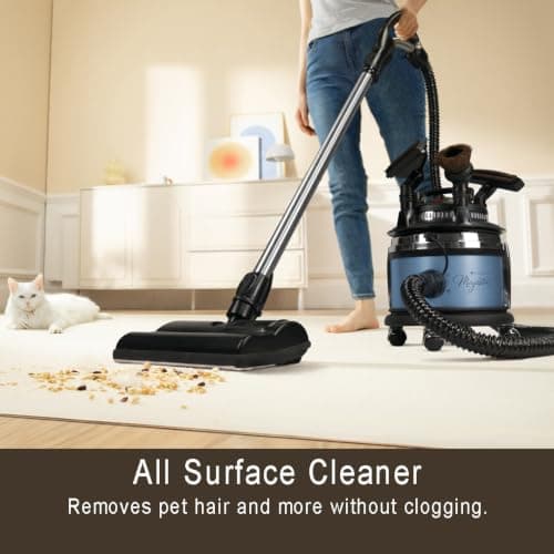 Filter Queen Majestic Surface Cleaner, Bronze, Canister Vacuum with Bagless Cyclonic Action, The Ultimate All-in-One Cleaning Machine