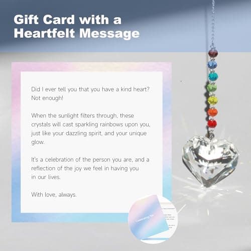 Celebrating You Rainbow Maker, Birthday Gifts for Women, Friendship Gifts — view 2