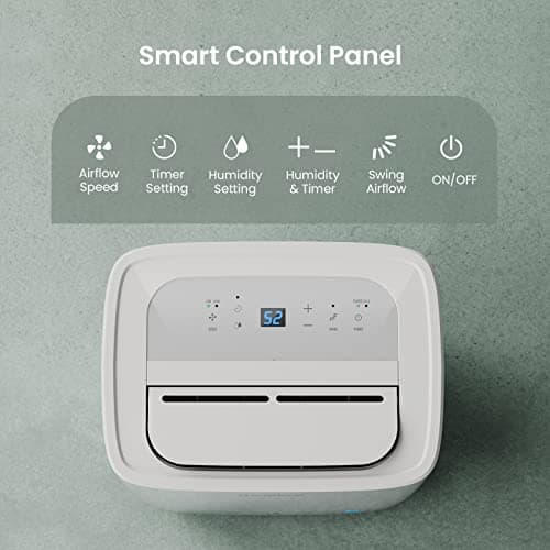Waykar 120 Pints Energy Star Dehumidifier for Spaces up to 6,000 Sq. Ft at Home, in Basements and Large Rooms with Drain Hose and 1.14 Gallons Water Tank — view 3