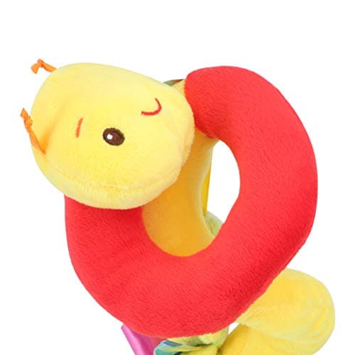 Uonlytech Baby Crib Hanging Rattles Toys, Carseat Toys Hanging Rattles Spiral Stroller Crib Cot Toy Spiral Toy Pram Hanging for Babies Boys and Girls — view 5
