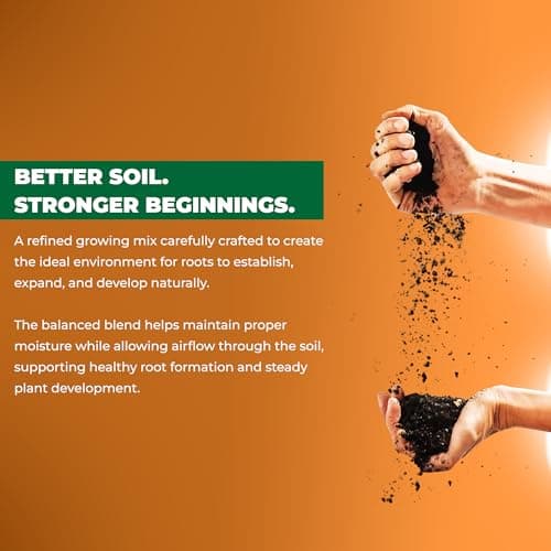 All-Purpose Potting Soil 18L for Indoor & Outdoor Plants – Ready to Use Soil Mix for Flowers, Herbs, Vegetables & Container Gardening