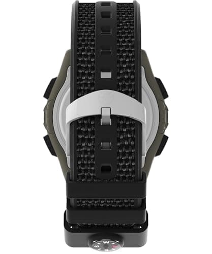Timex Men's Expedition 41mm Watch - Black Strap Digital Dial Green Case — view 2