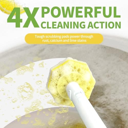 60 Count Toilet Wand Refills for Clorox and Most Named Wand, Lemon Scent — view 4
