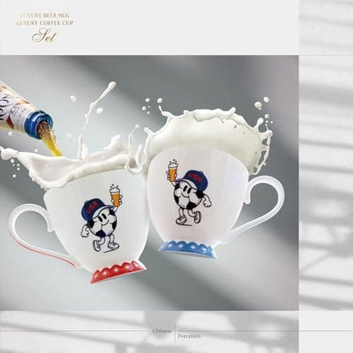 2026 Soccer World Coffee Mug Set of 2,15 Oz Football Creativity Tee Cups — view 5