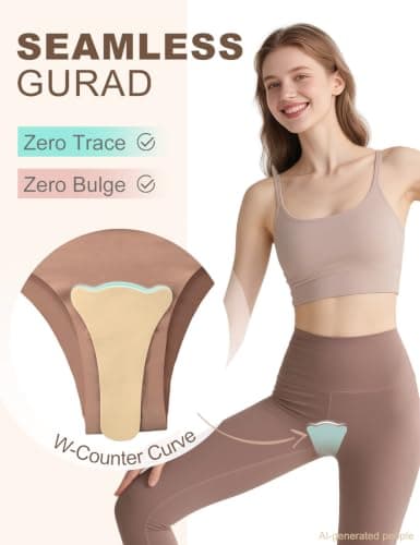 RIFAUM Upgraded Strong Adhesive Consealer for Women Seamless Guards | Super Soft Panty Liner Pads Anti Camel Insert for Swimsuit Yoga Leggings - Beige