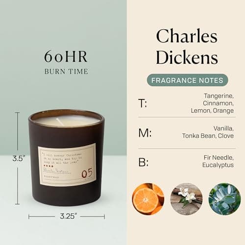 Paddywax Candles Library Dickens — view 2