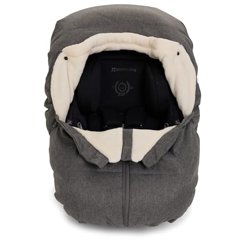 Car Seat Covers for UPPAbaby Aria, Aria V2, Mesa, Mesa V2, Mesa V3 Infant Car Seats, Warm and Ultra-Plush Waterproof car seat Cover, Footmuff, Winter Cover Universal. nfant Car Seats — view 4