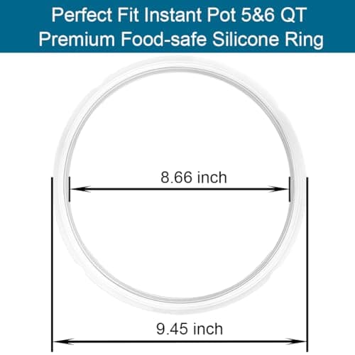 Replacement Parts for Instant Pot Duo/Duo Plus 5&6QT, 10Pcs Set with Steam Release Valve, Sealing Ring, Float Valve replacement for Instant Pot, lid replacement for Instantpot IP-DUO50 IP-DUO60 — view 4