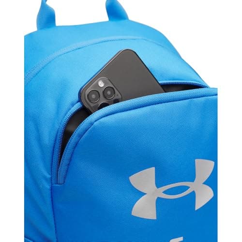 Under Armour Unisex Hustle Sport 6.0 Backpack, (402) Blue Atlantis/Black/Metallic Silver, One Size Fits Most — view 3
