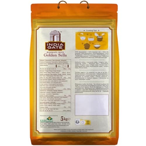 India Gate - Rice Bags (India Gate Parboiled Sella Basmati Rice)