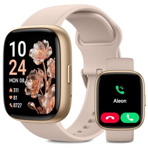 VRPEFIT Smart Watch for Women Men, Whatsapp Notifications, 1.83" HD Touchscreen with Bluetooth Calling, Heart Rate, Blood Oxygen, Sleep Monitor, 100+ Sports Modes, IP68 Waterproof for Android iOS