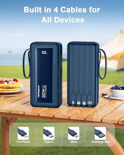 FlyKangaroo Portable Charger 27000mAh 30W Fast Charging Power Bank — view 2