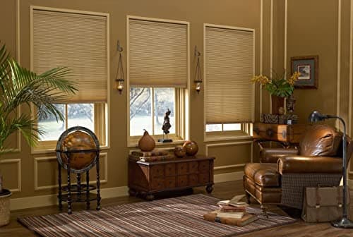 Custom Cordless Cellular Shades, Light Filtering, 40W x 72H, Antique Linen Sizes 21 to 72 Wide — view 3