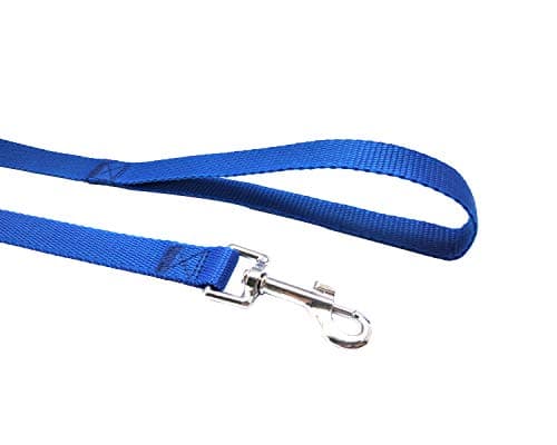 Nylon Training Dog Leash for Small Medium Large Dogs, 15ft 20ft 30ft 50ft Long Leash Dog/Puppy Lead for Obedience Recall Training, Camping (20ft, Blue) — view 3