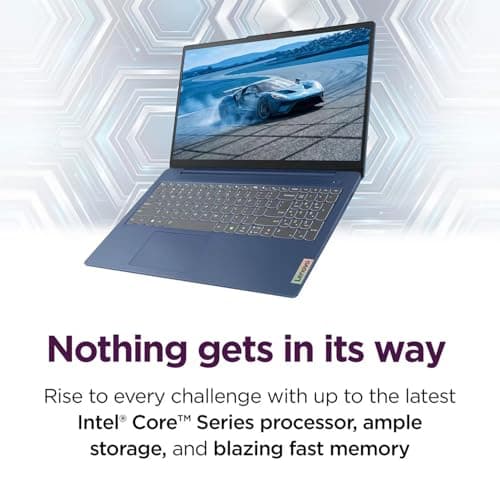 Lenovo IdeaPad Slim 3i • 15.6" FHD Business Laptop • Microsoft Office 365 • Intel N150 CPU • 8GB DDR5 • 128GB SSD • Windows 11 — view 3