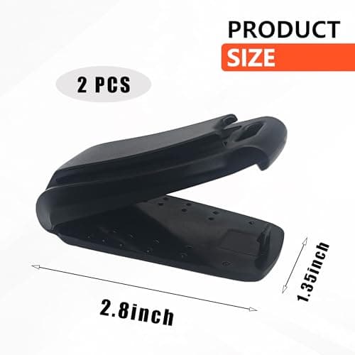 Positioner Clip, Shoulder Belt Adjuster for Neck & Shoulder Comfort, Stopper Clamps Positioner, 2 Pcs