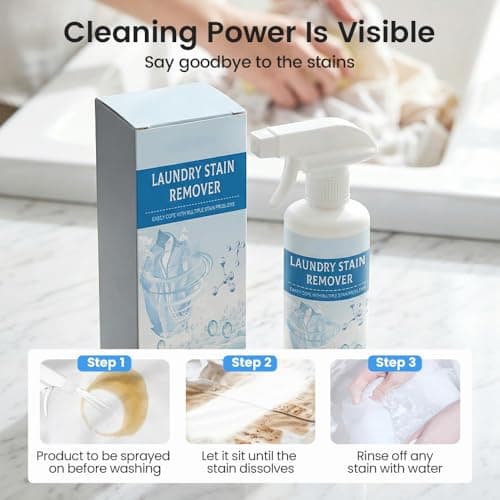 Clothing Emulsifier Stain Remover,2026 NEW Fly Clothing Emulsifier,Deep Stain Remover For Clothes,Stain Remover For Clothes Laundry,Active Enzyme Laundry For Clothes (1PCS) — view 4