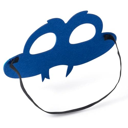 Andi Cppss Animals Police Officer Felt Mask - 12PCS Bunny Fox Rabbit Police Officer Felt Mask Children Zoo Character Cosplay Party Masks Birthday Dress Up Party Supplies for Boys and Girls Role Play — view 2