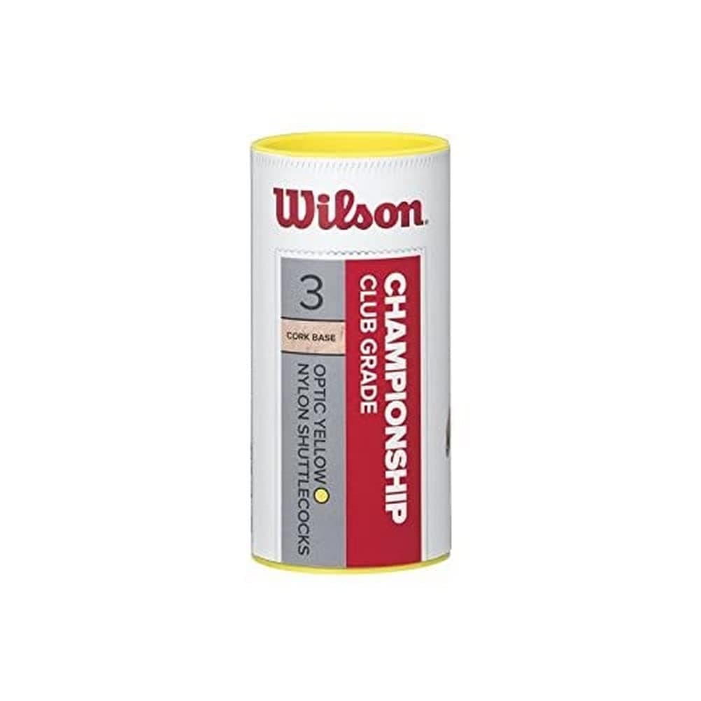 Wilson Volantes de bádminton, Championship, Tubo de 3 Unidades