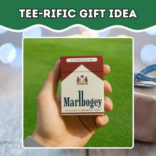 HahaHome Funny Golf Tees | Golf Accessories for Men – Bulk Carton | Top Golf Gifts for Men & Unique Golf Gifts for Golfers | Premium Golf Stuff & Golf Bag Accessories | Wooden Bamboo Tees — view 3