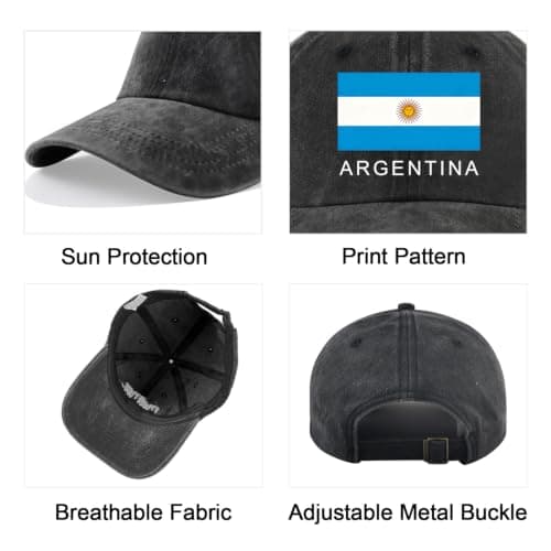 2026 World Cup Argentina Fan Baseball Cap for Men Women Husband, Soccer Hat — view 2